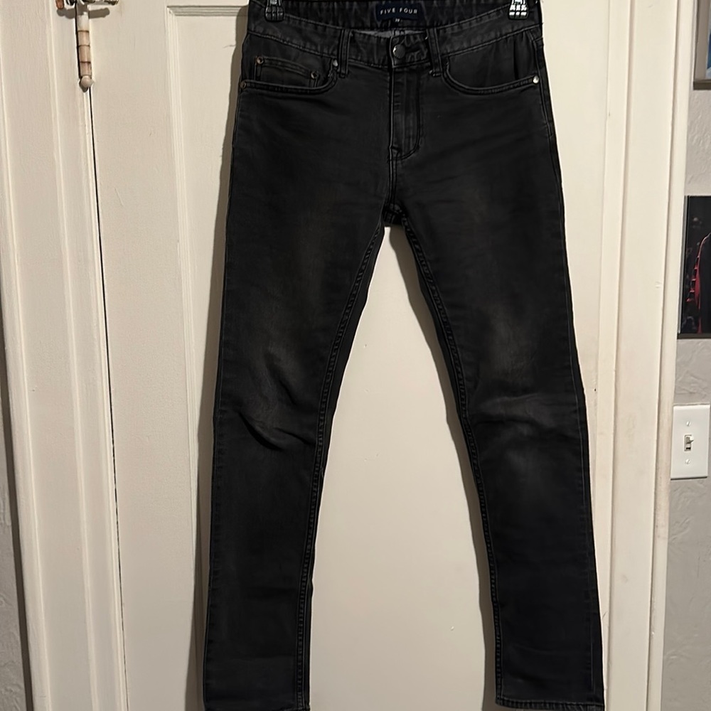 Size 29 black washed jeans
